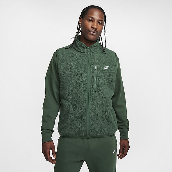 Green Outerwear. Nike